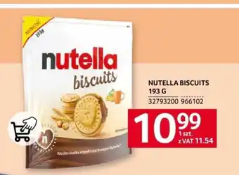 Selgros NUTELLA BISCUITS 193g oferta