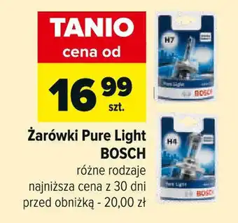 Carrefour Żarówki Pure Light BOSCH oferta