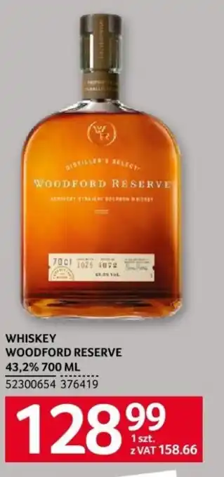 Selgros WHISKEY WOODFORD RESERVE 43,2% 700 ML oferta