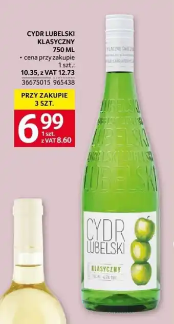 Selgros CYDR LUBELSKI KLASYCZNY 750 ML oferta