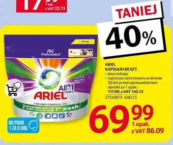 Selgros ARIEL KAPSUŁKI 80 SZT. oferta