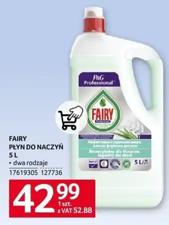 Selgros FAIRY PŁYN DO NACZYŃ 5 L oferta
