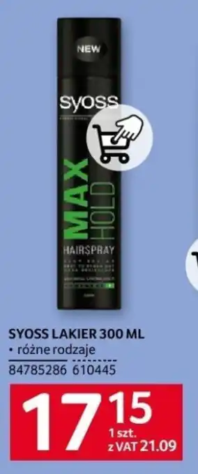 Selgros SYOSS LAKIER 300 ML oferta