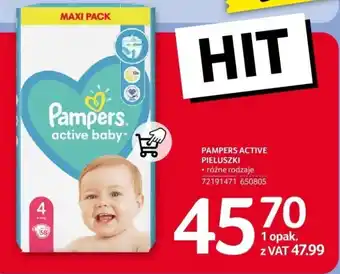 Selgros PAMPERS ACTIVE PIELUSZKI oferta
