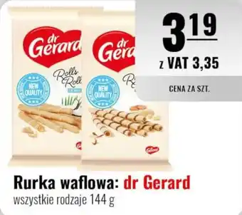 Eurocash Rurka waflowa: dr Gerard 144 g oferta