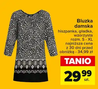 Carrefour Bluzka damska oferta