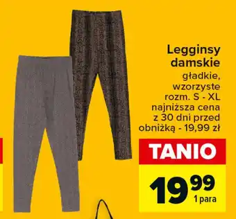 Carrefour Legginsy damskie oferta