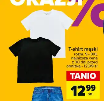 Carrefour T-shirt męski oferta