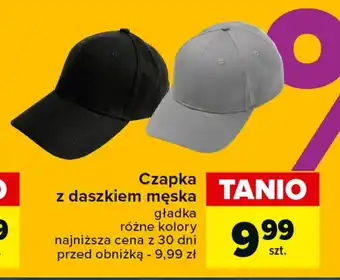 Carrefour Czapka z daszkiem męska oferta