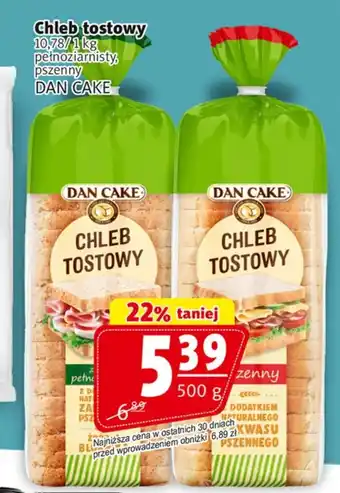 Prim Market Chleb tostowy Dan Cake 500g oferta