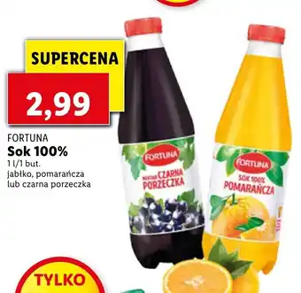 Lidl Sok 100% Fortuna 1l oferta