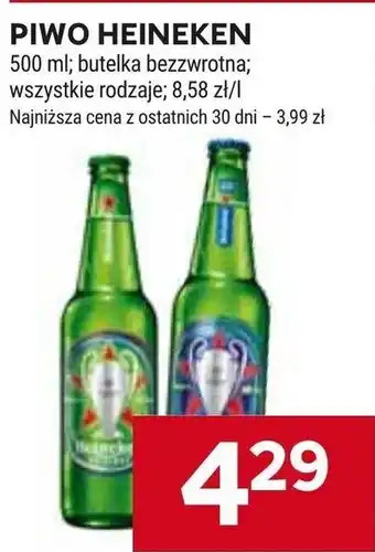 Stokrotka PIWO HEINEKEN 500 ml oferta