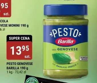 bi1 PESTO GENOVESE BARILLA 190 g oferta