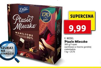 Lidl Ptasie Mleczko E. Wedel 360g oferta