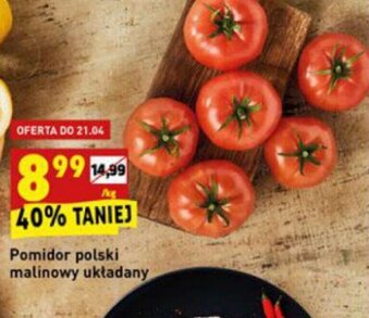 Biedronka Pomidor polski malinowy układany 1kg oferta