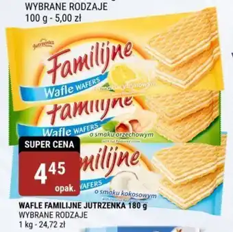 bi1 WAFLE FAMILIJNE JUTRZENKA 180 g oferta