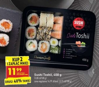 Biedronka Sushi Toshii, 400 g oferta