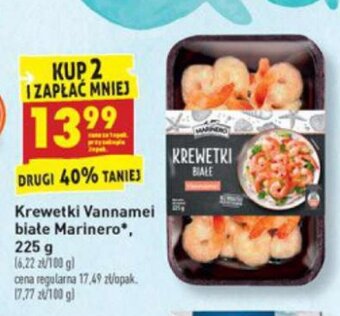 Biedronka Krewetki Vannamei białe Marinero 225g oferta