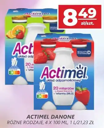 Top Market ACTIMEL DANONE 4 X 100 ML oferta