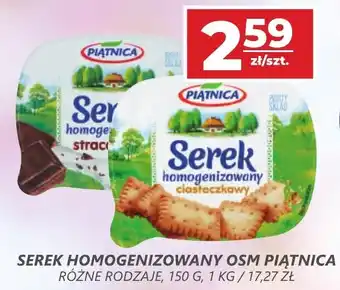 Top Market SEREK HOMOGENIZOWANY OSM PIĄTNICA 150g oferta