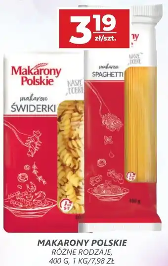 Top Market MAKARONY POLSKIE 400g oferta