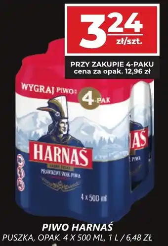 Top Market PIWO HARNAŚ 4x500ml oferta