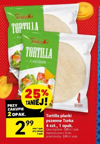 Twój Market Tortilla placki pszenne Turka 4szt. oferta