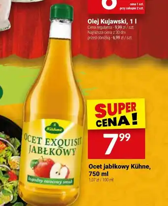 Twój Market Ocet jabłkowy Kühne 750ml oferta