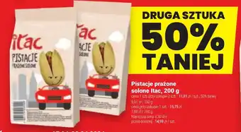 Twój Market Pistacje prażone solone Itac 200 g oferta