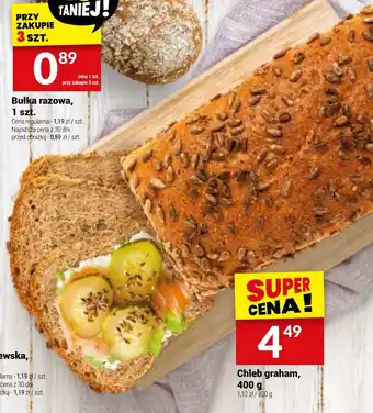 Twój Market Chleb graham 400 g oferta