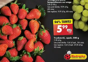 Biedronka Truskawki, opak. 500 g oferta