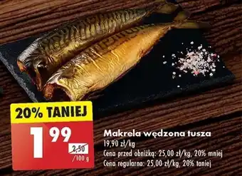 Biedronka Makrela wędzona tusza 100 g oferta