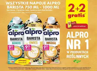 Biedronka WSZYSTKIE NAPOJE ALPRO BARISTA 750 ML-1000 ML oferta