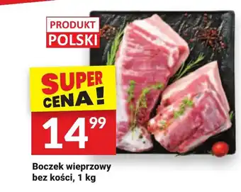 Twój Market Boczek wieprzowy bez kości, 1 kg oferta