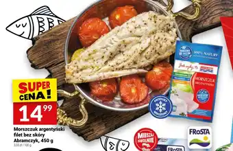 Twój Market Morszczuk argentyński filet bez skóry Abramczyk, 450 g oferta