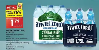 Biedronka Woda Żywiec Zdrój, 6x 1,75 l oferta