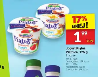 Twój Market Jogurt Piątuś Piątnica, 125 g oferta