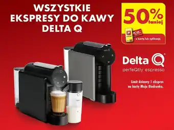 Biedronka WSZYSTKIE EKSPRESY DO KAWY DELTA Q oferta