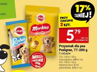 Twój Market Przysmak dla psa Pedigree, 77-200 g oferta