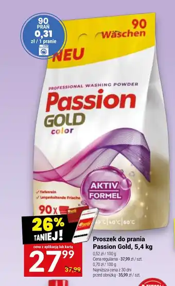 Twój Market Proszek do prania Passion Gold, 5,4 kg oferta