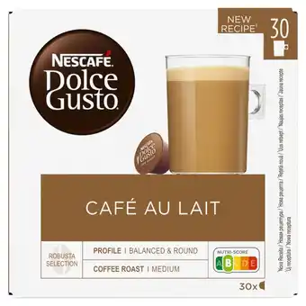 E.Leclerc Nescafé Dolce Gusto Café au Lait Kawa w kapsułkach 300 g (30 x 10 g) oferta