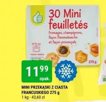 bi1 MINI PRZEKĄSKI Z CIASTA FRANCUSKIEGO 275 g oferta