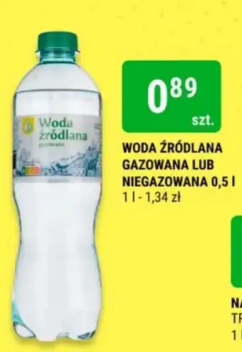 bi1 WODA ŹRÓDLANA GAZOWANA LUB NIEGAZOWANA 0,5 l oferta