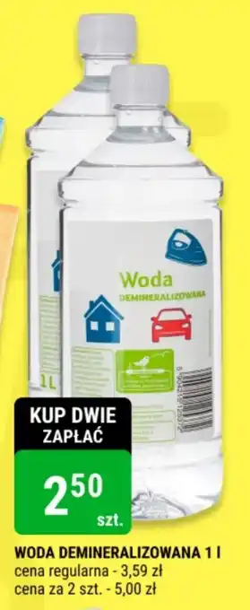 bi1 WODA DEMINERALIZOWANA 1 I oferta