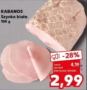 Kaufland KABANOS Szynka biała 100 g oferta