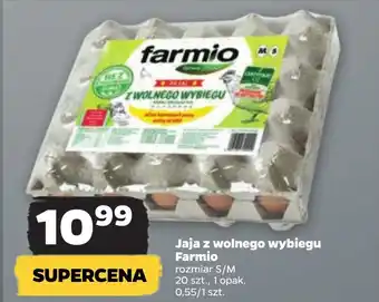 Netto Jaja z wolnego wybiegu Farmio 20 szt. oferta