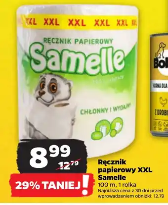Netto Ręcznik papierowy XXL Samelle 100 m oferta