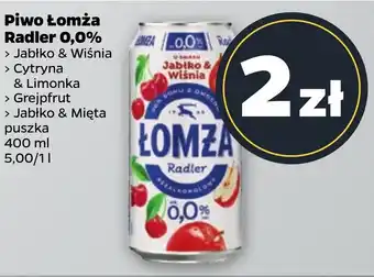 Netto Piwo Łomża Radler 0,0%, 400 ml oferta