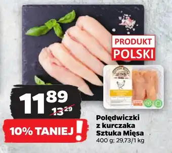 Netto Polędwiczki z kurczaka Sztuka Mięsa 400 g oferta