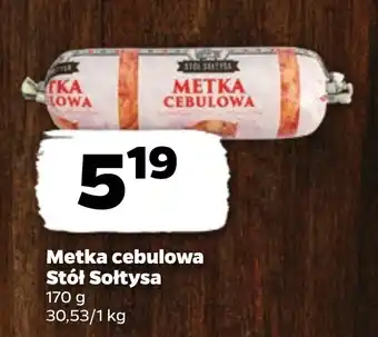 Netto Metka cebulowa Stół Sołtysa 170 g oferta